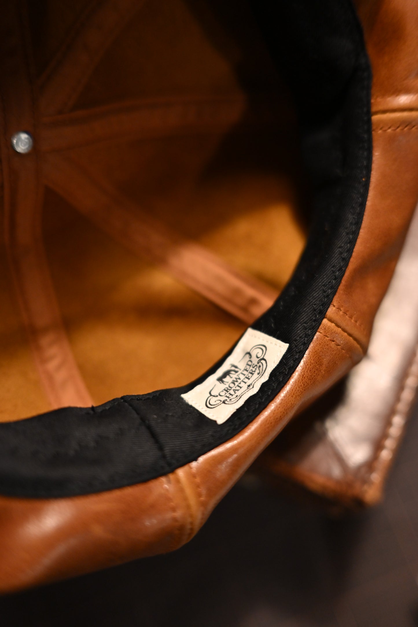 Worker Leather Casquette(受注生産)