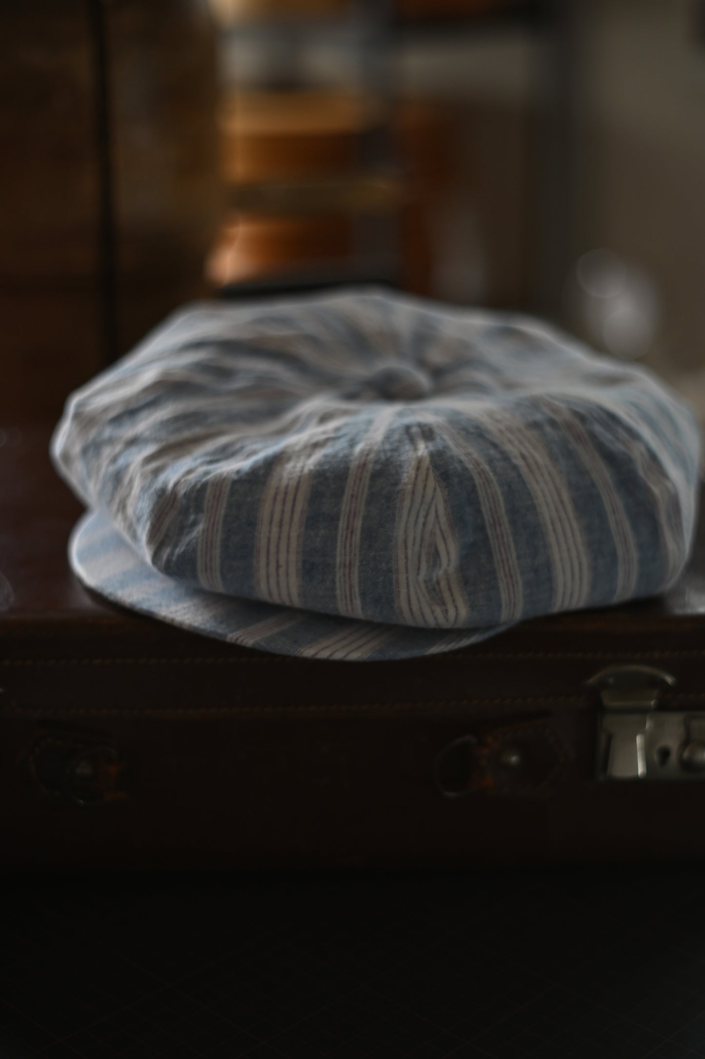 Worker linen casquette