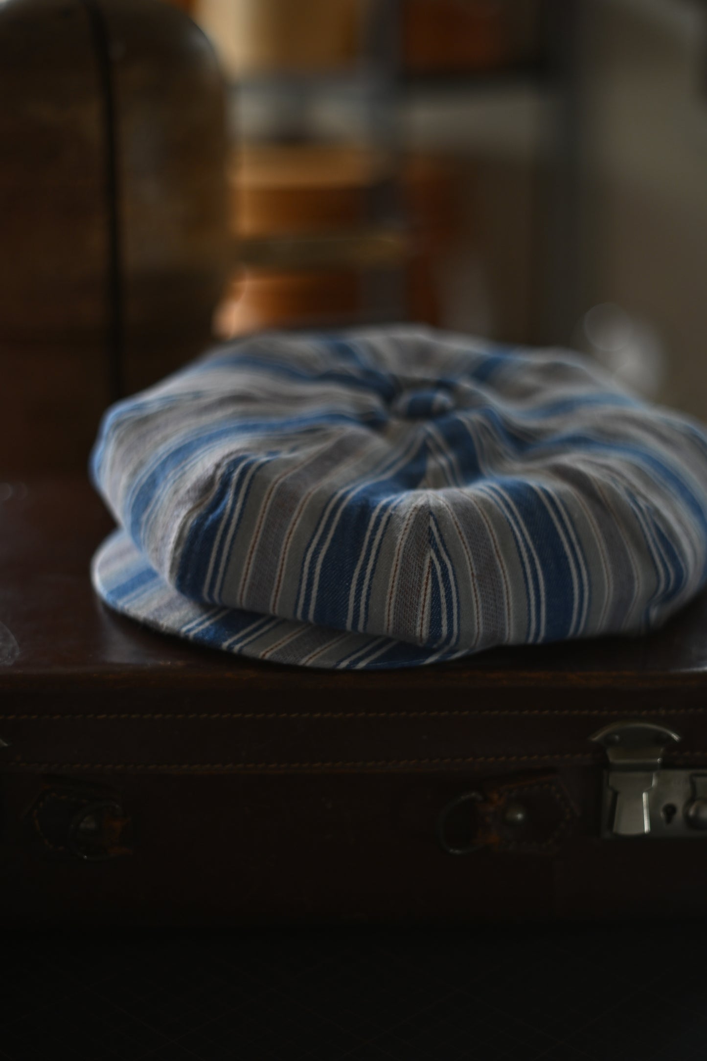 Worker linen casquette