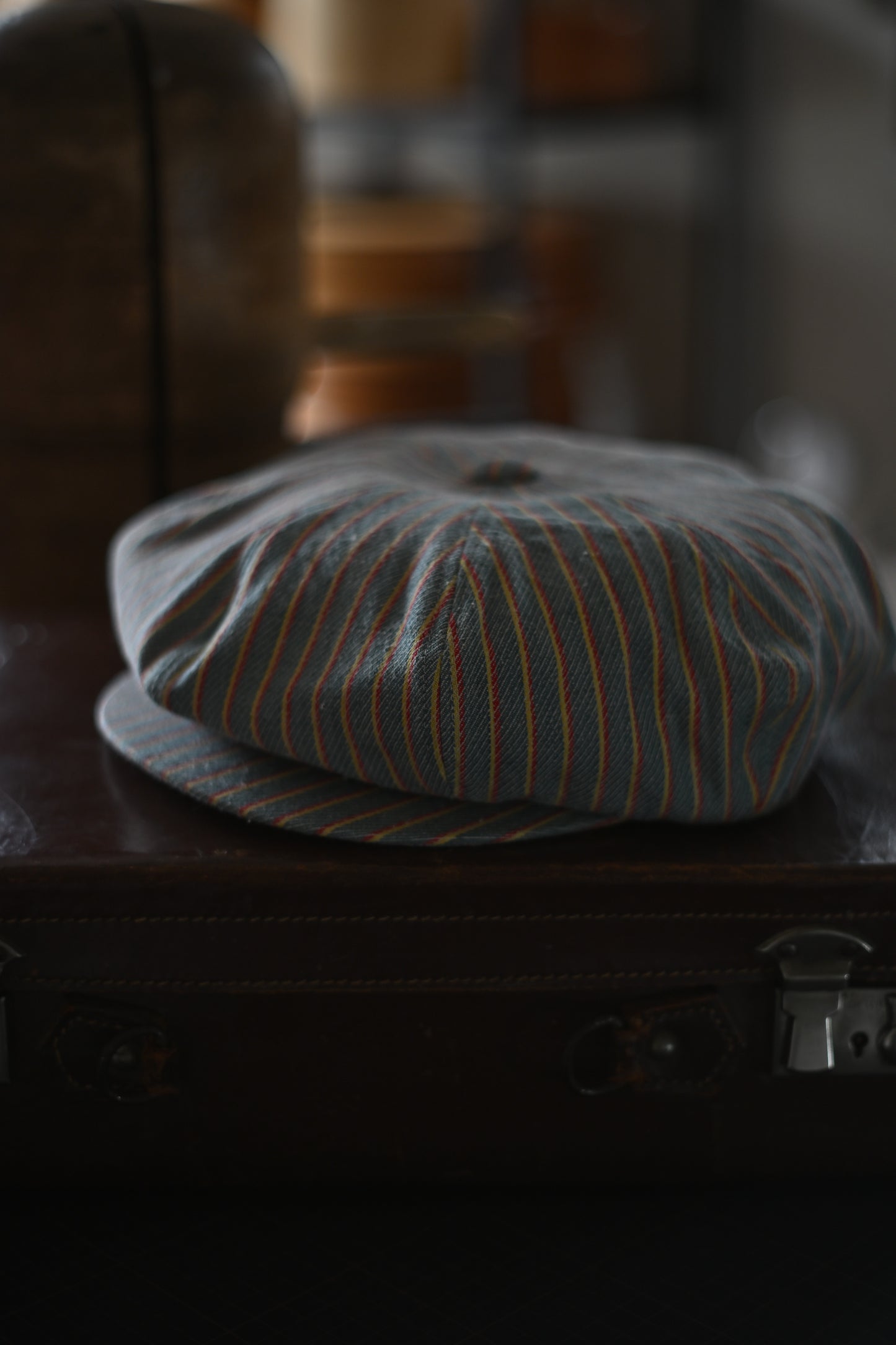 Worker linen casquette