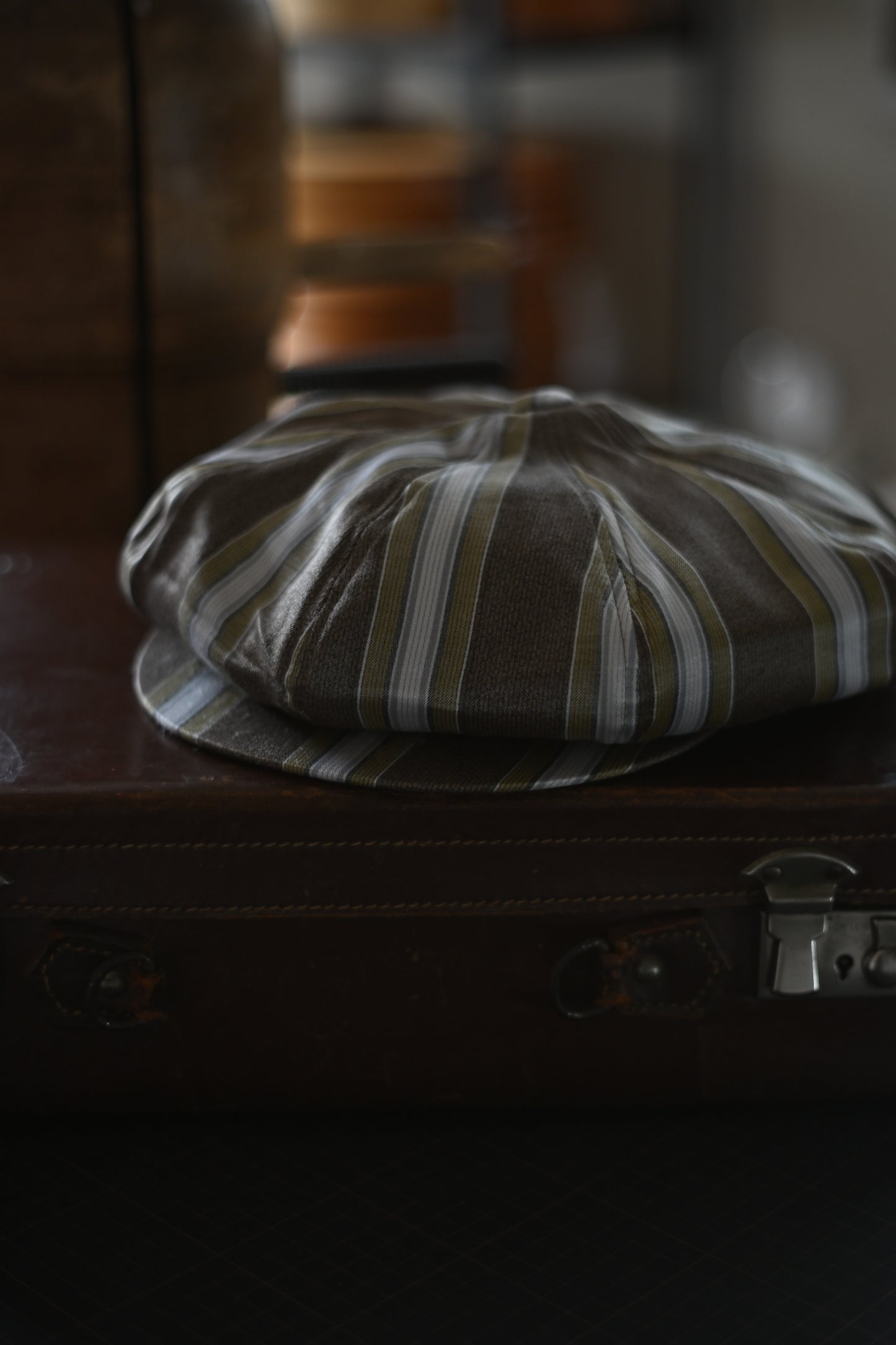 Worker linen casquette