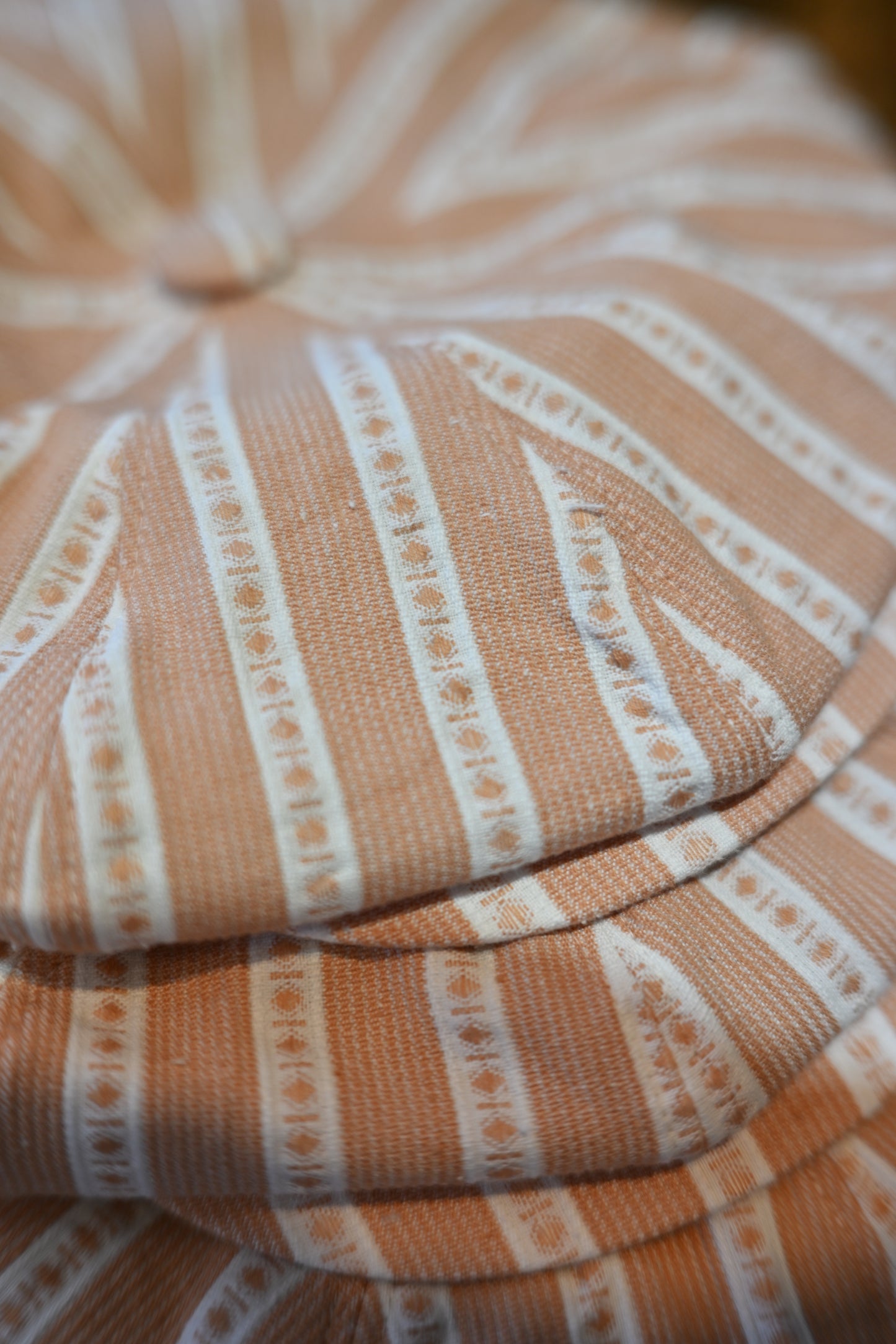 Worker linen casquette