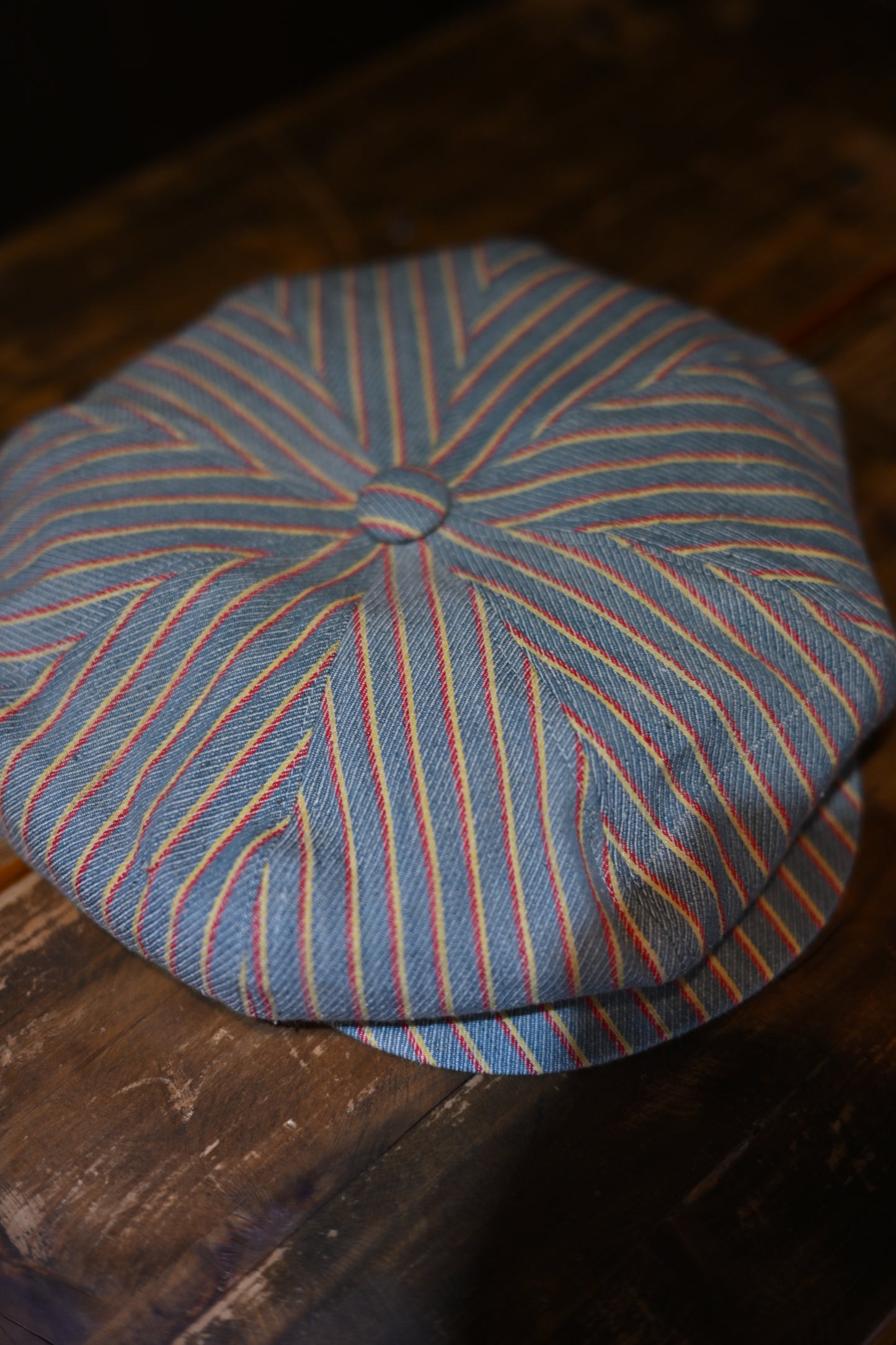 Worker linen casquette