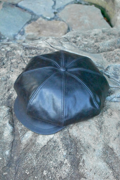 Worker Leather Casquette