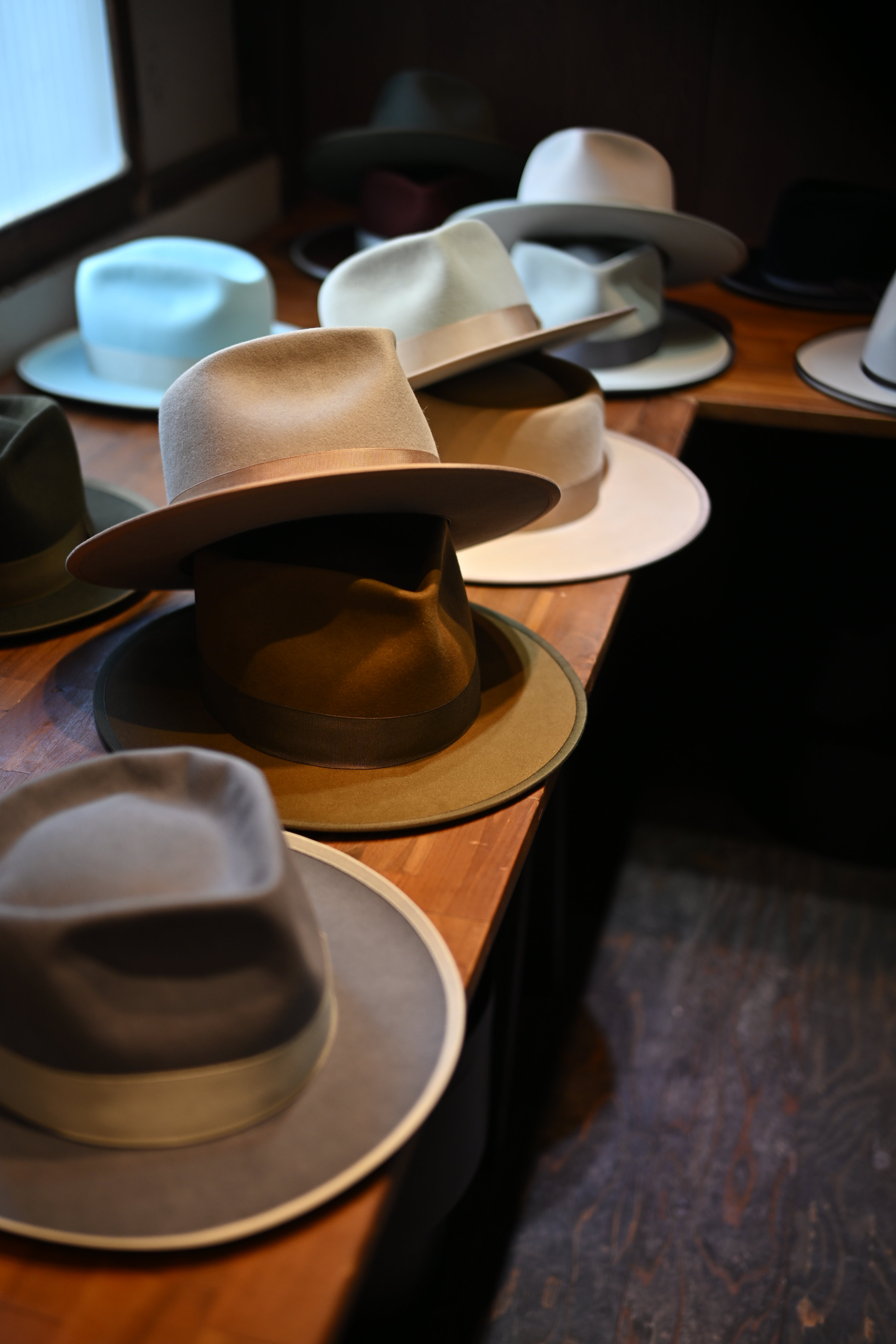 CROWTED HATTERS　ORDER HAT　ビーバー 未使用に近い 箱無 CROWTED HATTERS