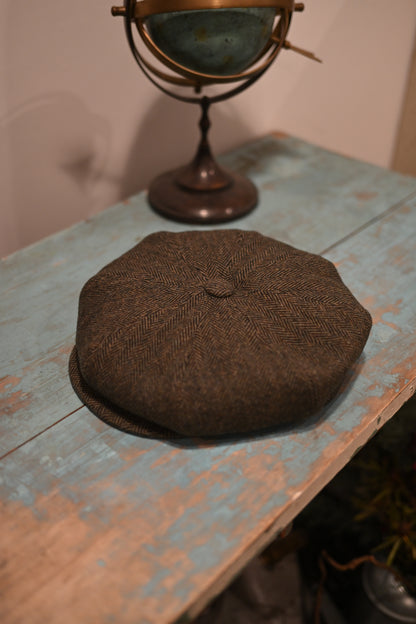 Worker tweed casquette