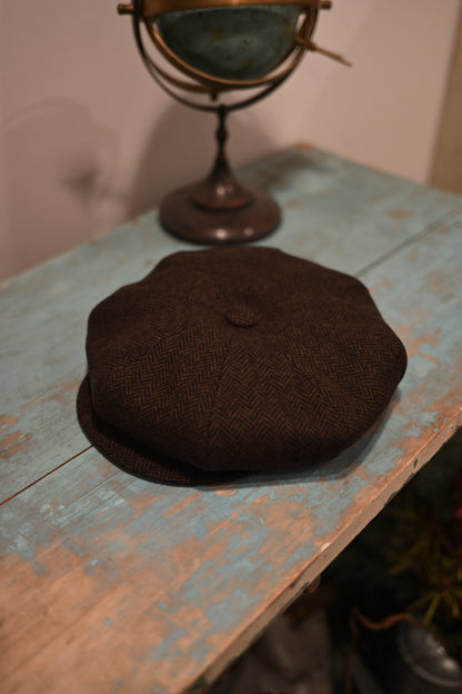 Worker tweed casquette