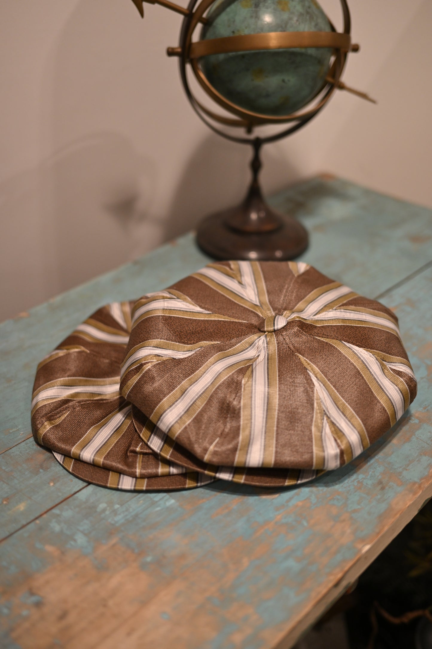 Worker linen casquette