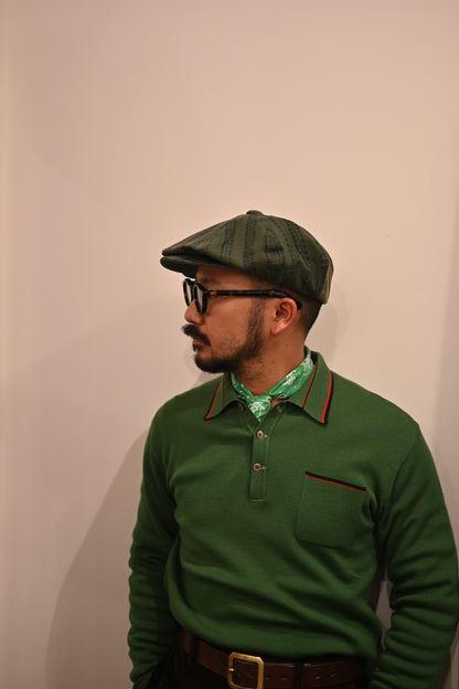 Worker linen casquette