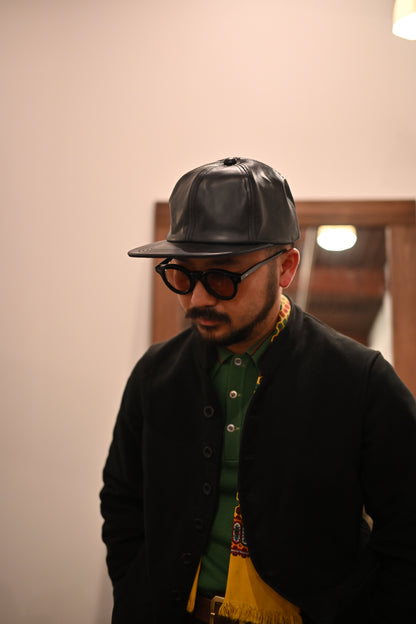 Albert Leather Cap