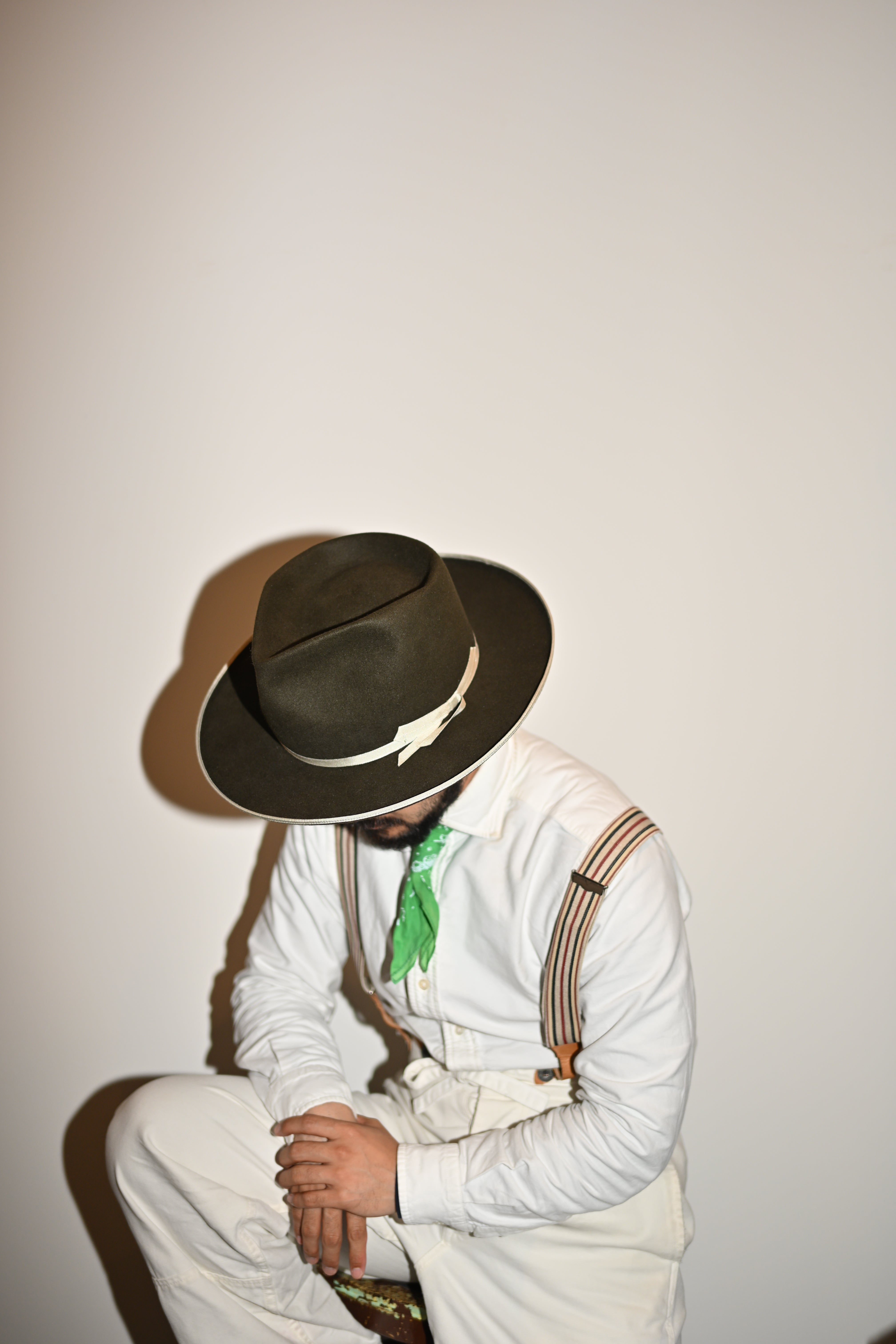 horn- Rabbit Fur Felt – CROWTED HATTERS