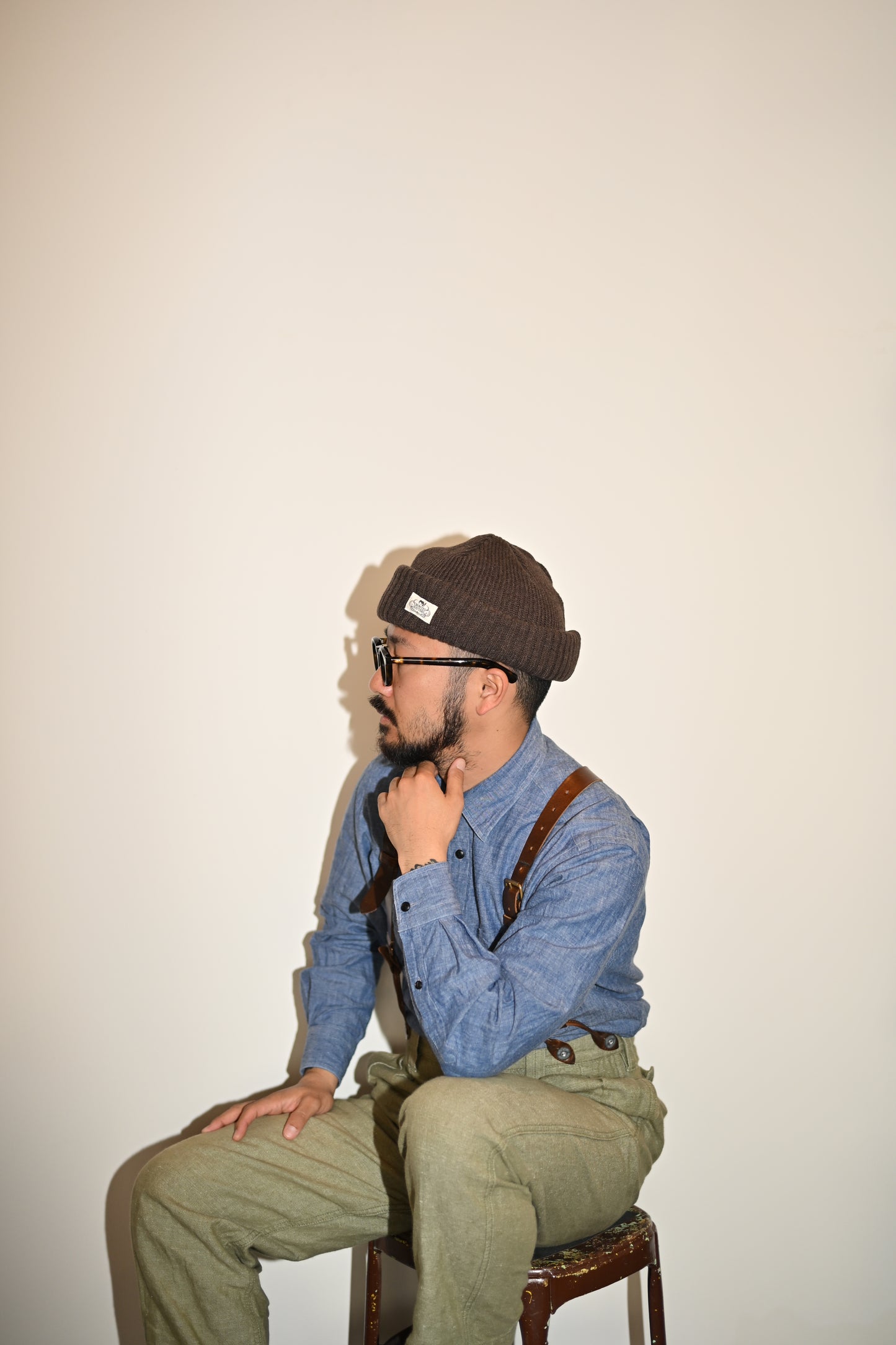 Knit watch / British wool