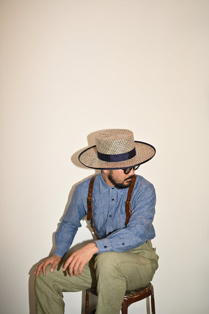Long brim KANKAN coconut