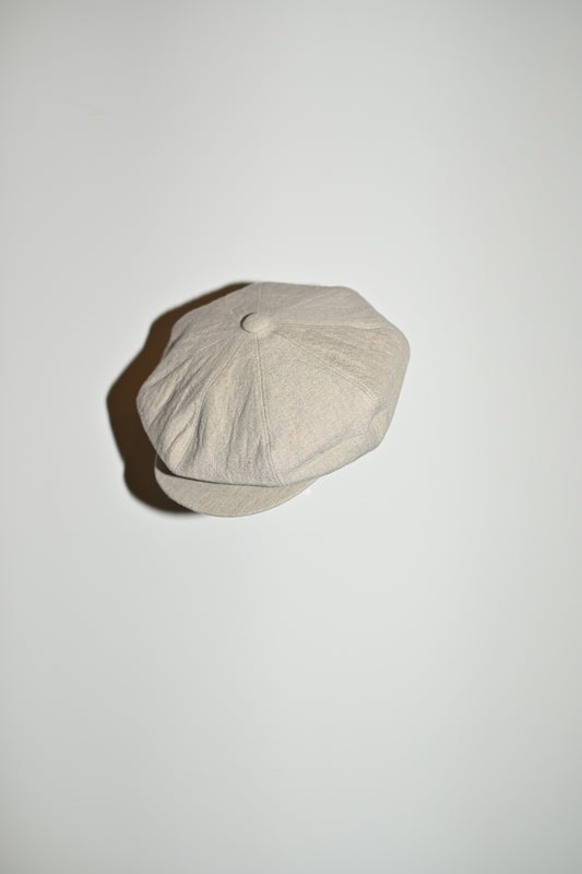 Worker linen casquette