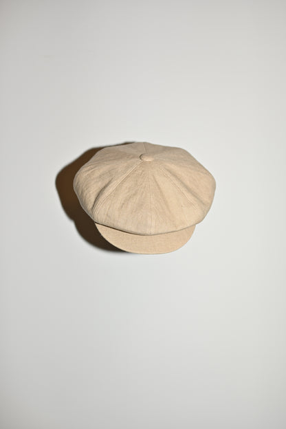 Worker linen casquette