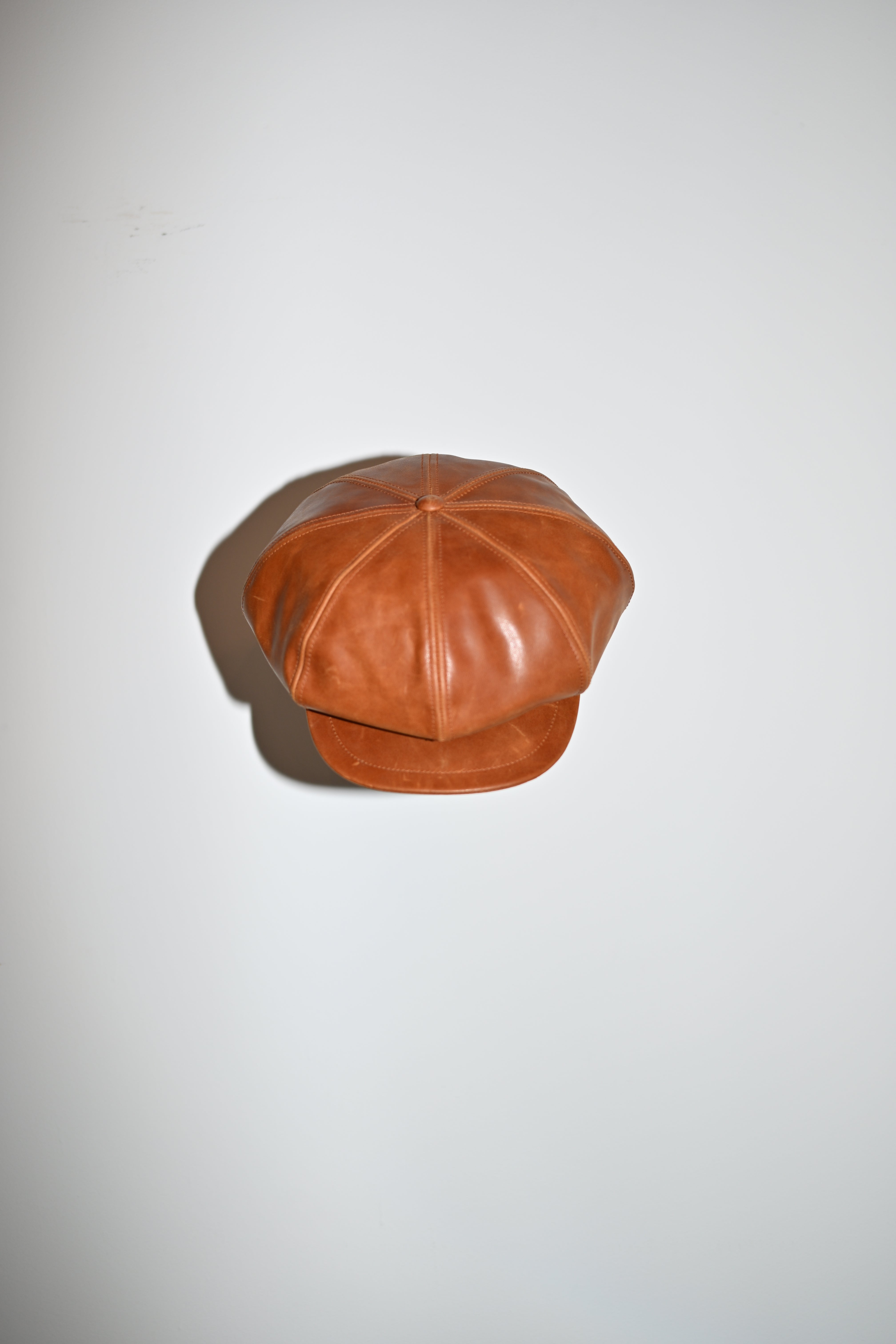 Worker Leather Casquette – CROWTED HATTERS