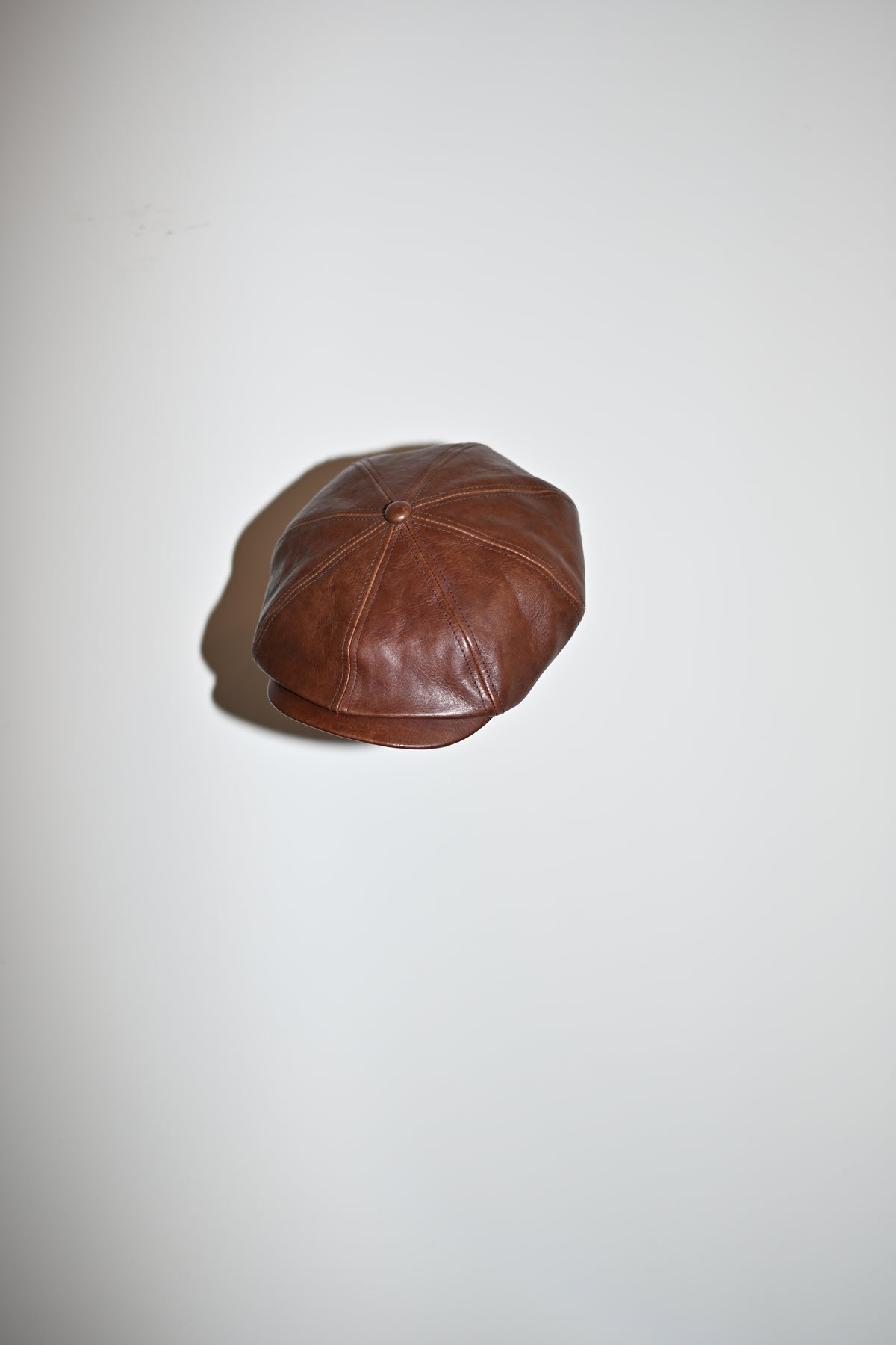 Worker Leather Casquette