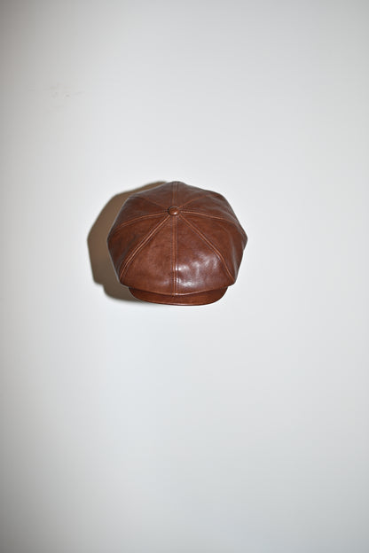 Worker Leather Casquette