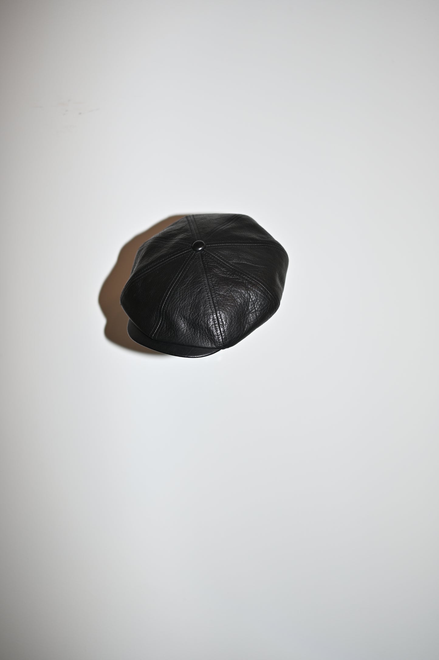 Worker Leather Casquette