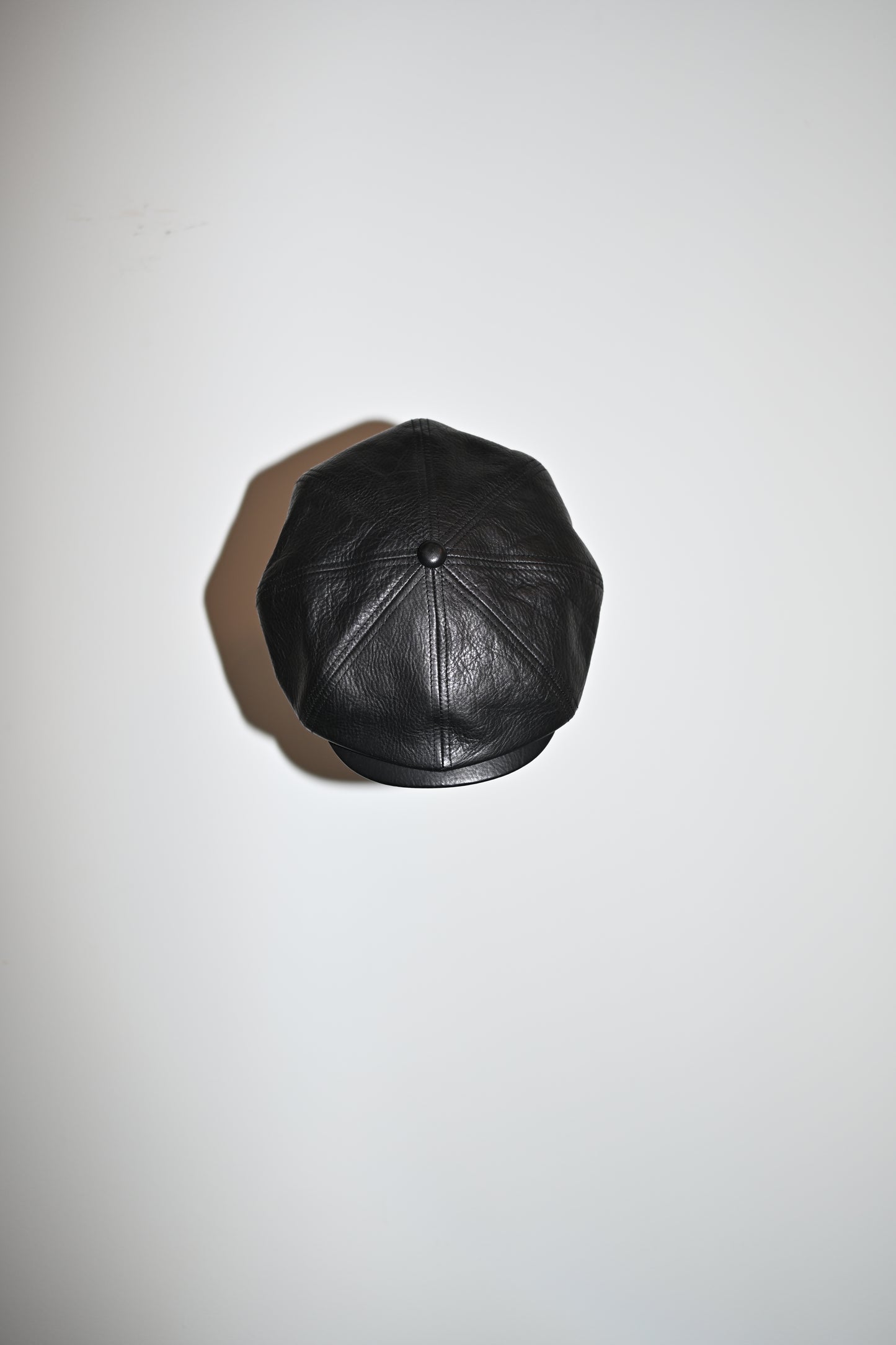 Worker Leather Casquette