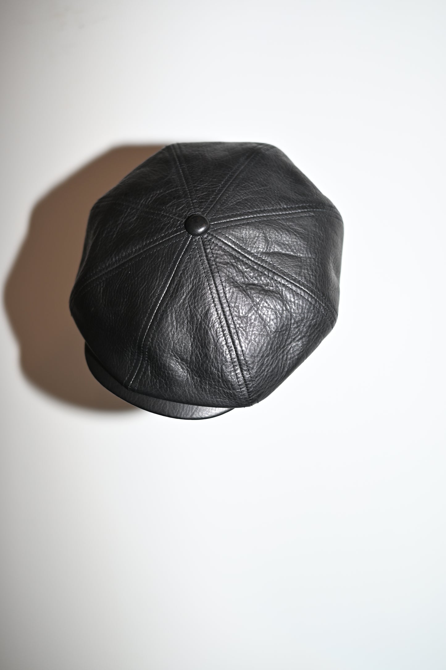 Worker Leather Casquette