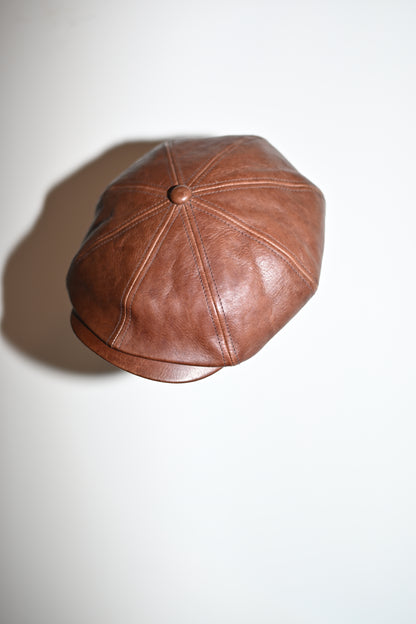 Worker Leather Casquette
