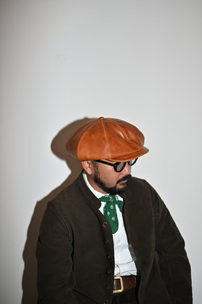 Worker Leather Casquette(受注生産）