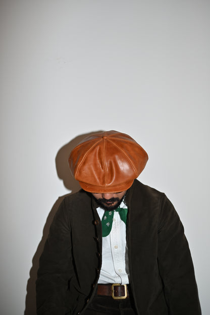 Worker Leather Casquette(受注生産）
