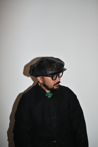 Worker Leather Casquette(受注生産）