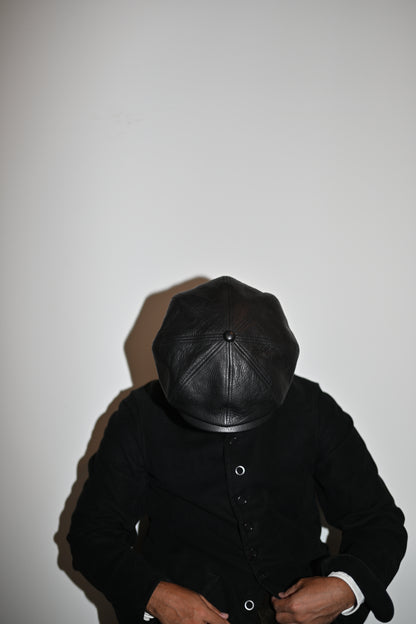 Worker Leather Casquette