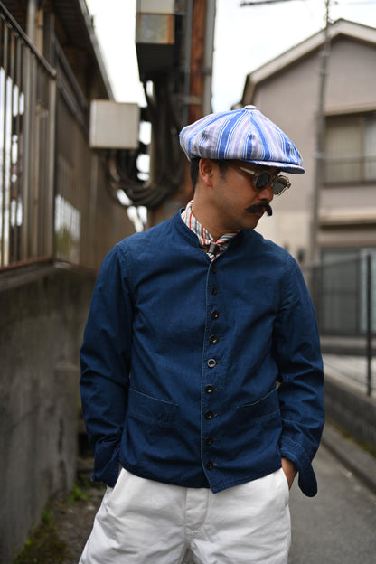 Worker linen casquette