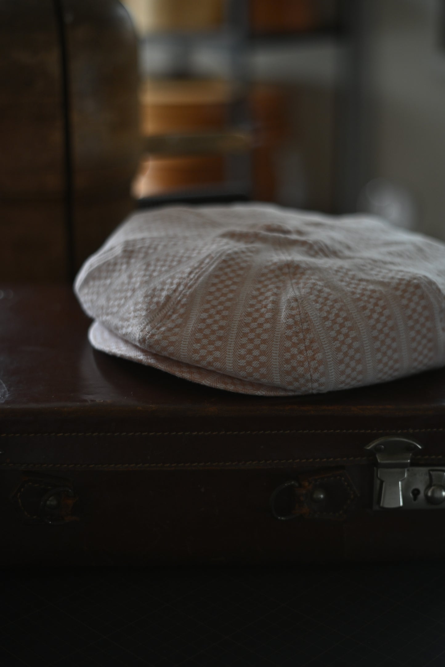 Worker linen casquette