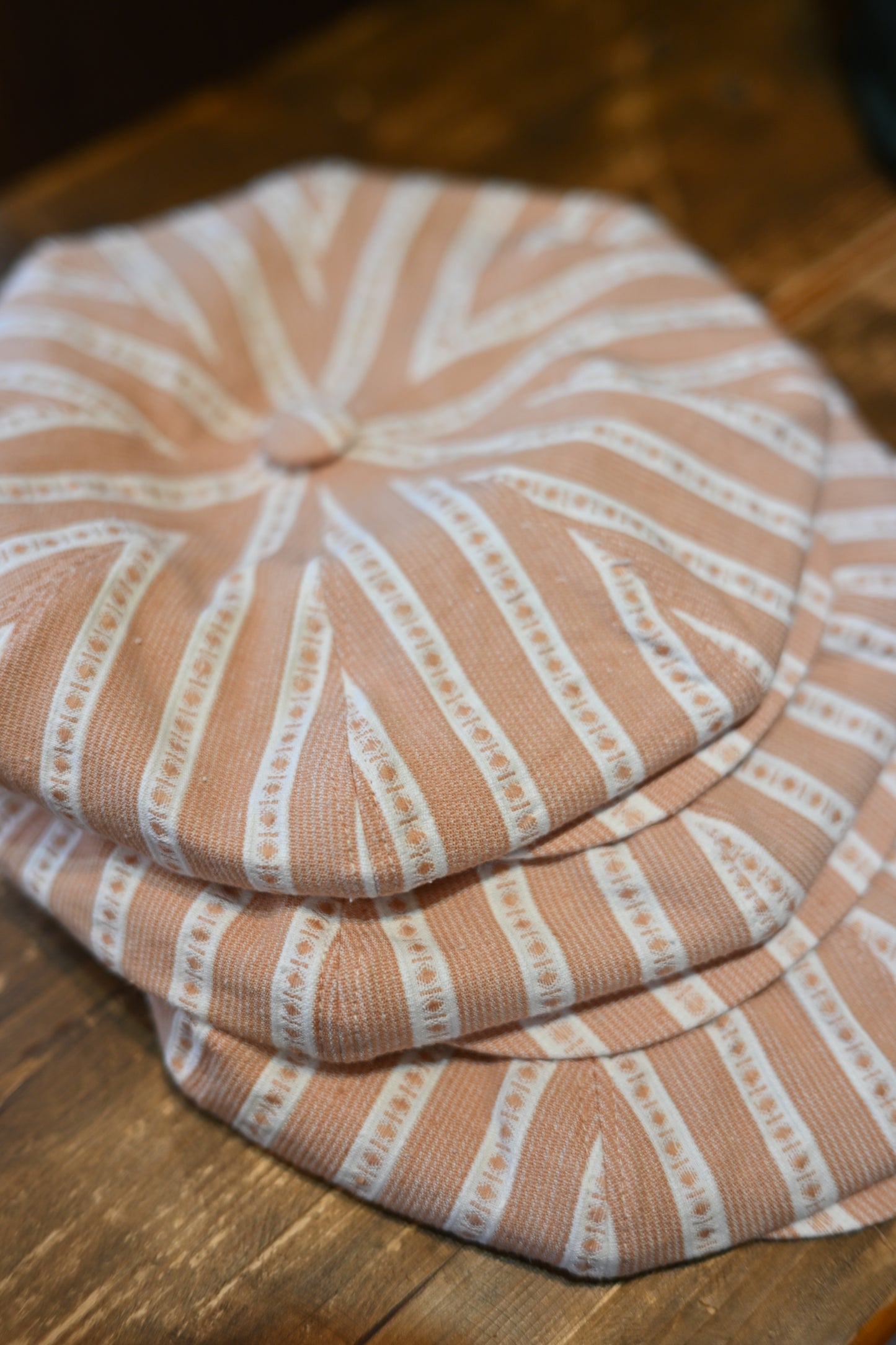 Worker linen casquette
