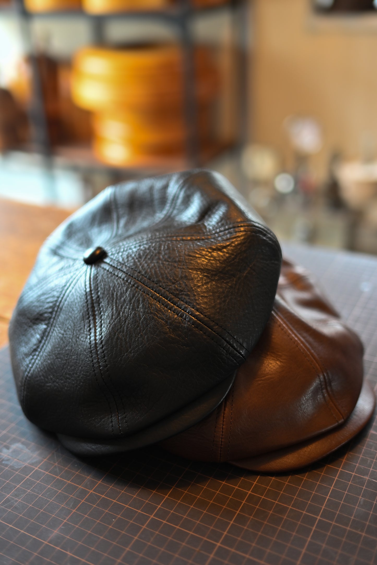 Horse Leather Casquette