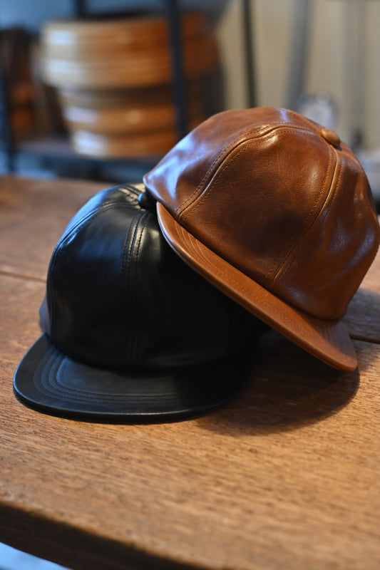 albert leather Cap