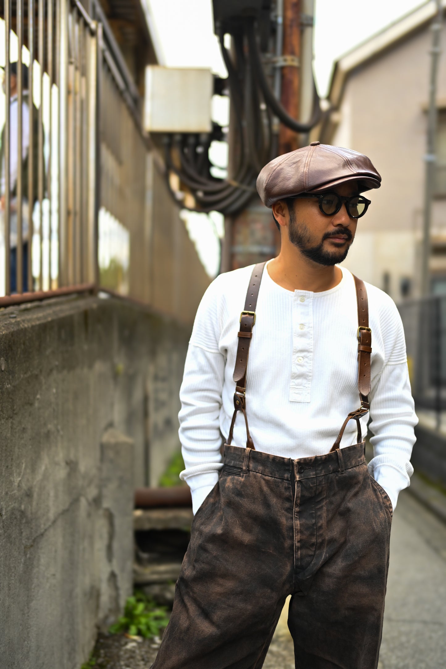 Horse Leather Casquette