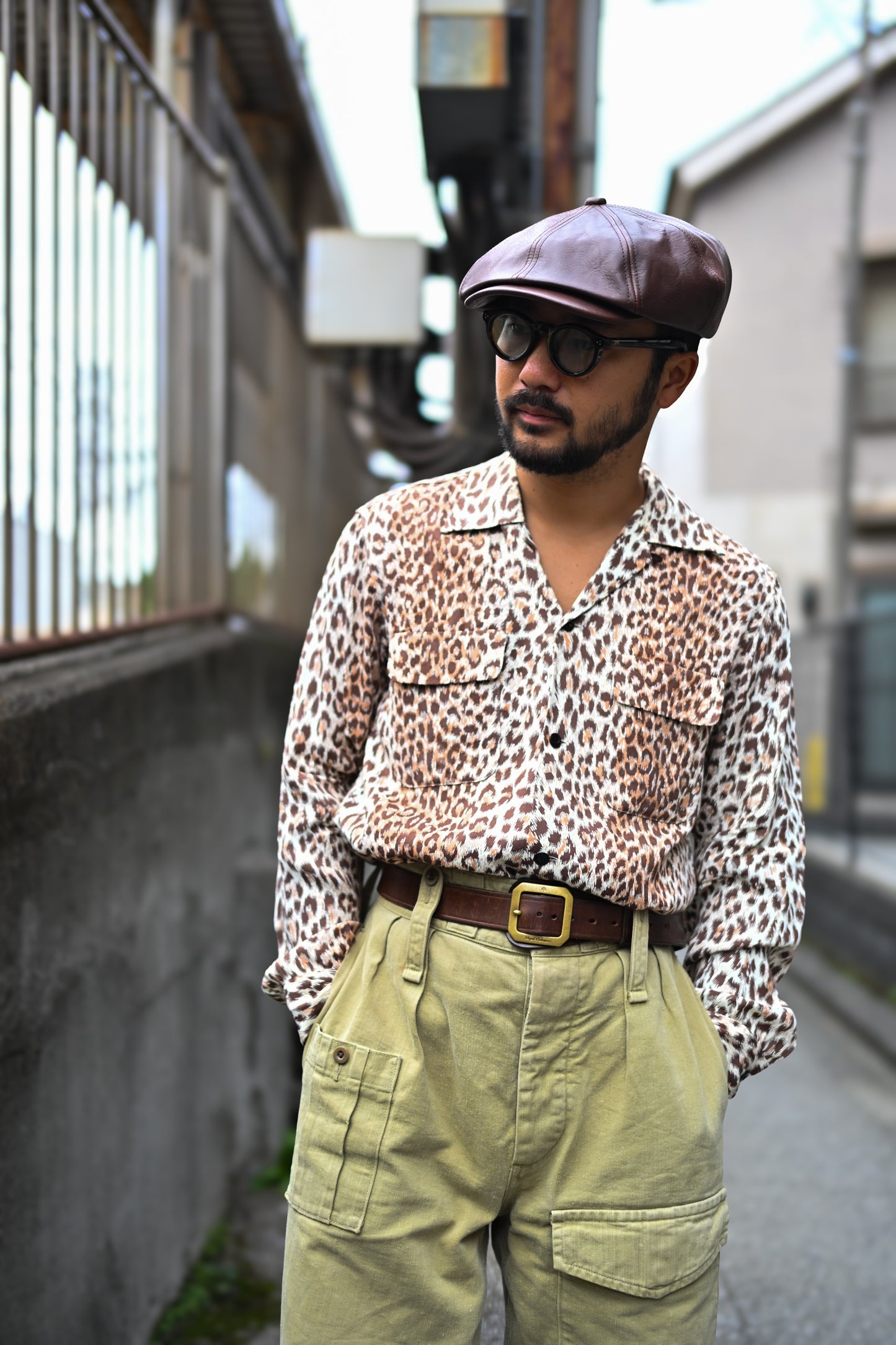 Horse Leather Casquette