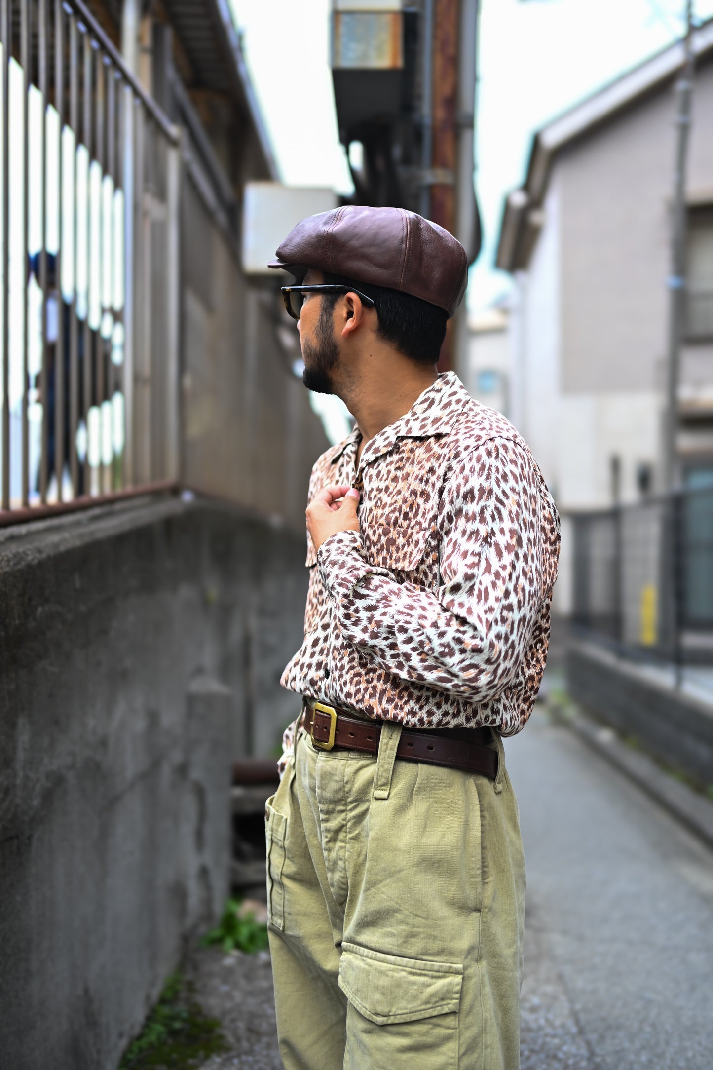 Horse Leather Casquette