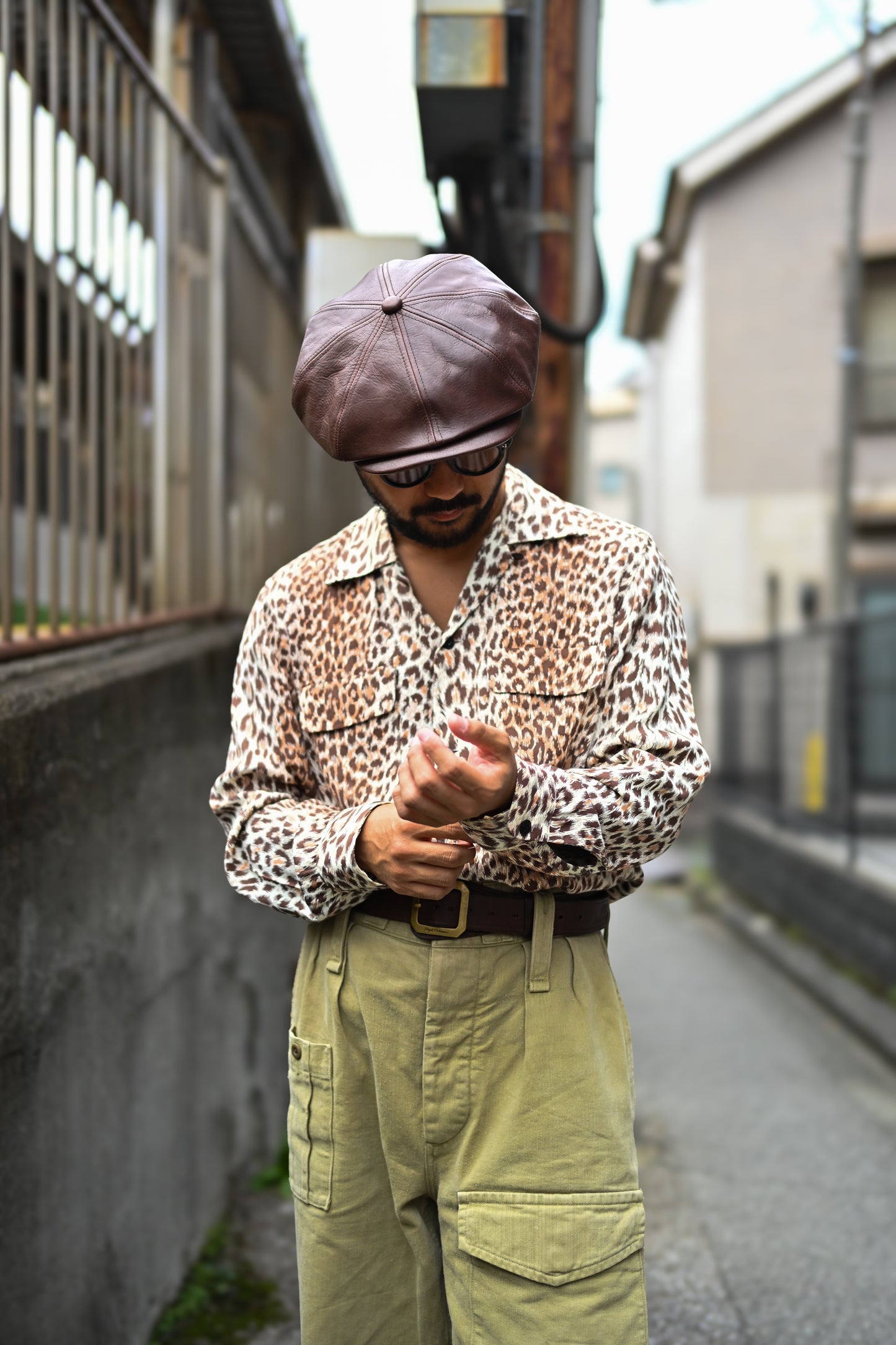 Horse Leather Casquette