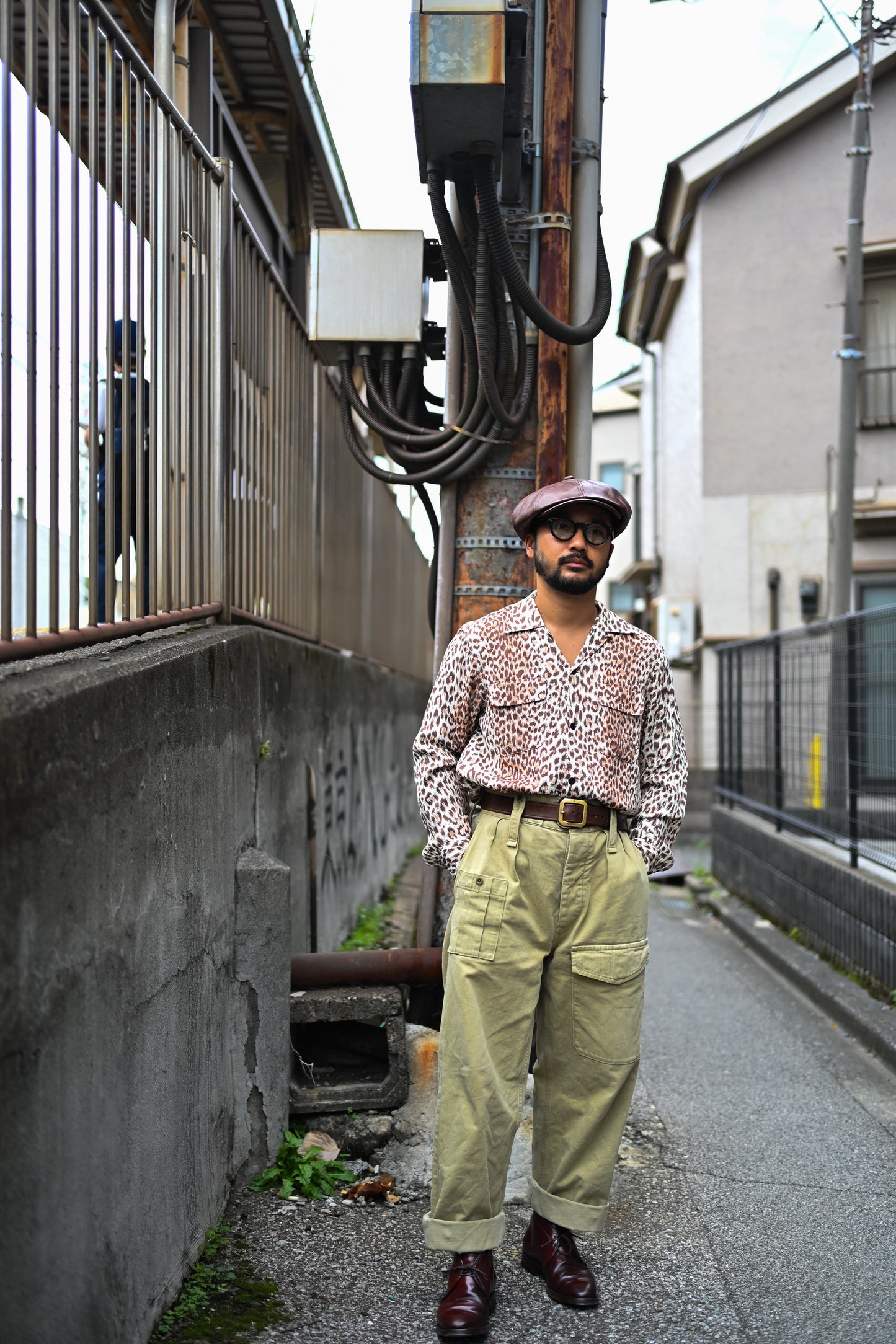 Horse Leather Casquette
