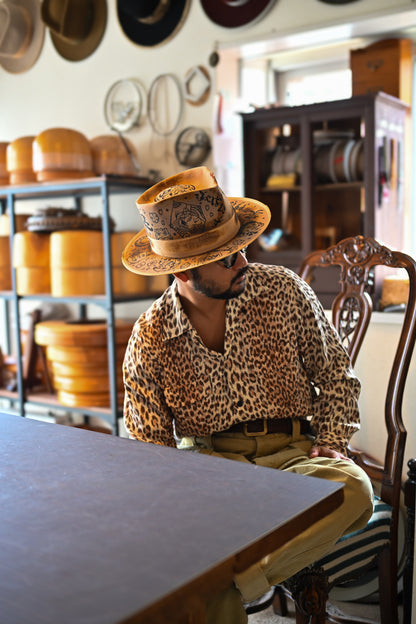 -央（hisa)- Rabbit Fur Felt