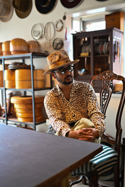 -央（hisa)- Rabbit Fur Felt