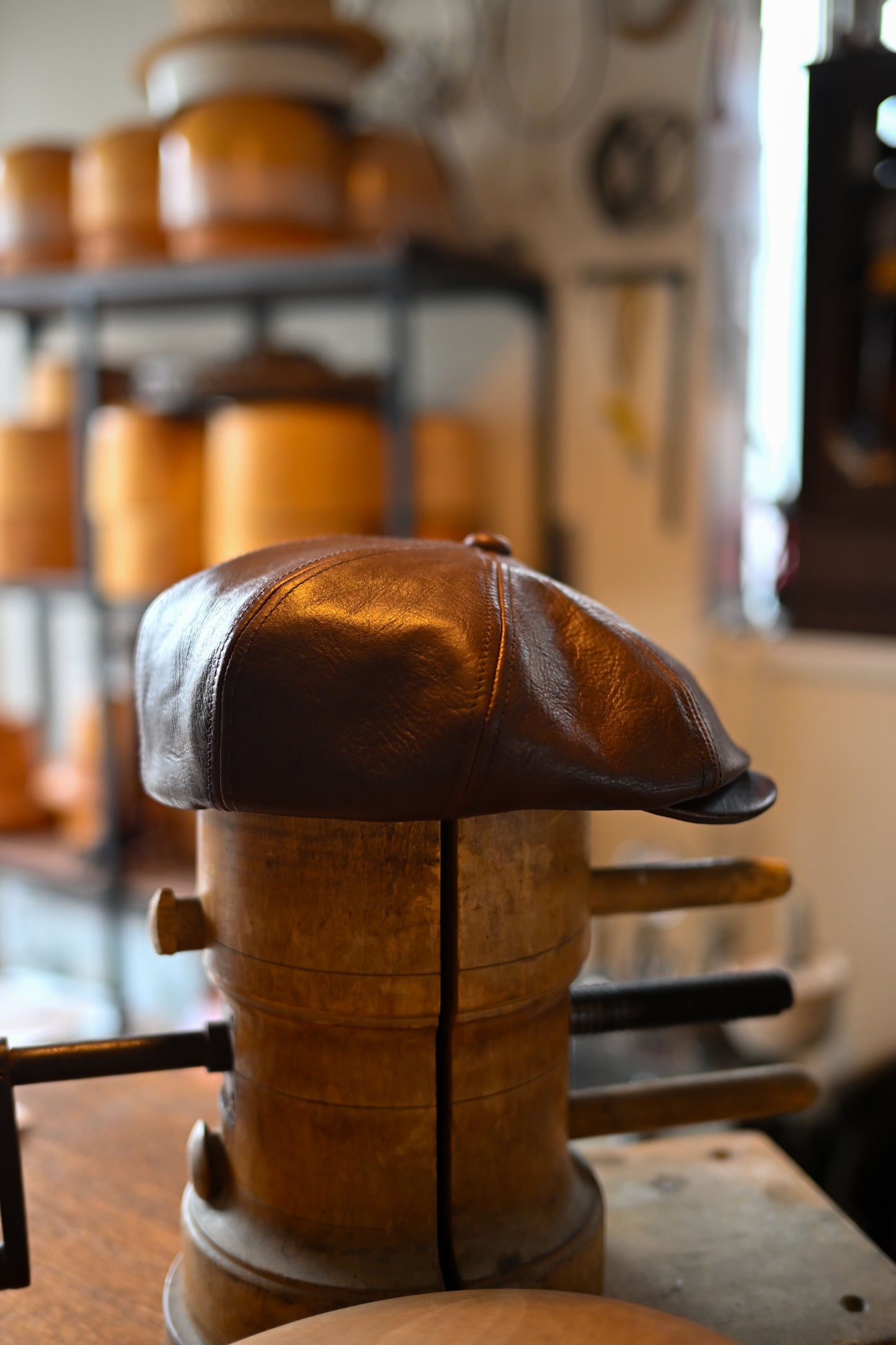 Horse Leather Casquette