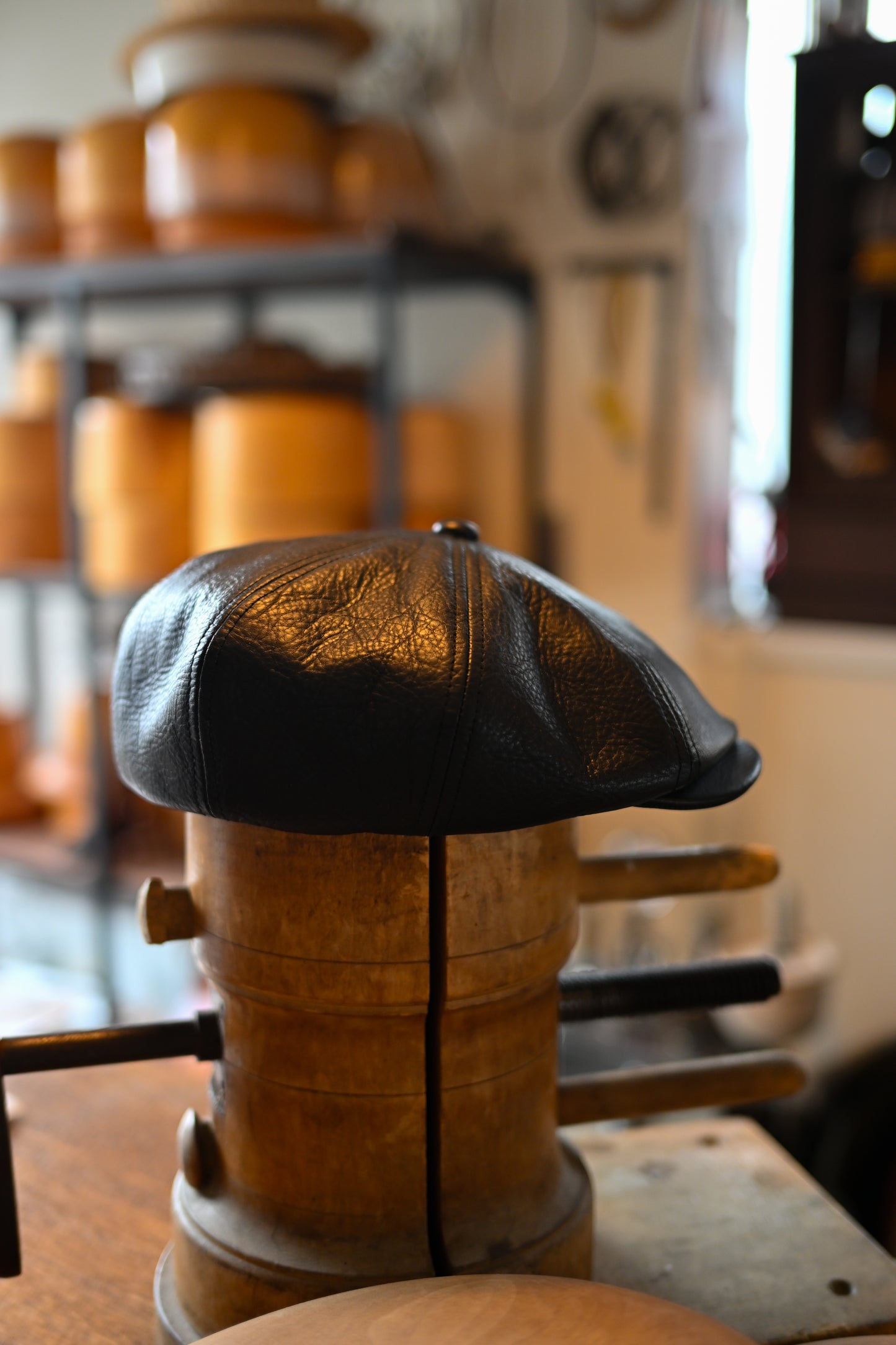 Horse Leather Casquette