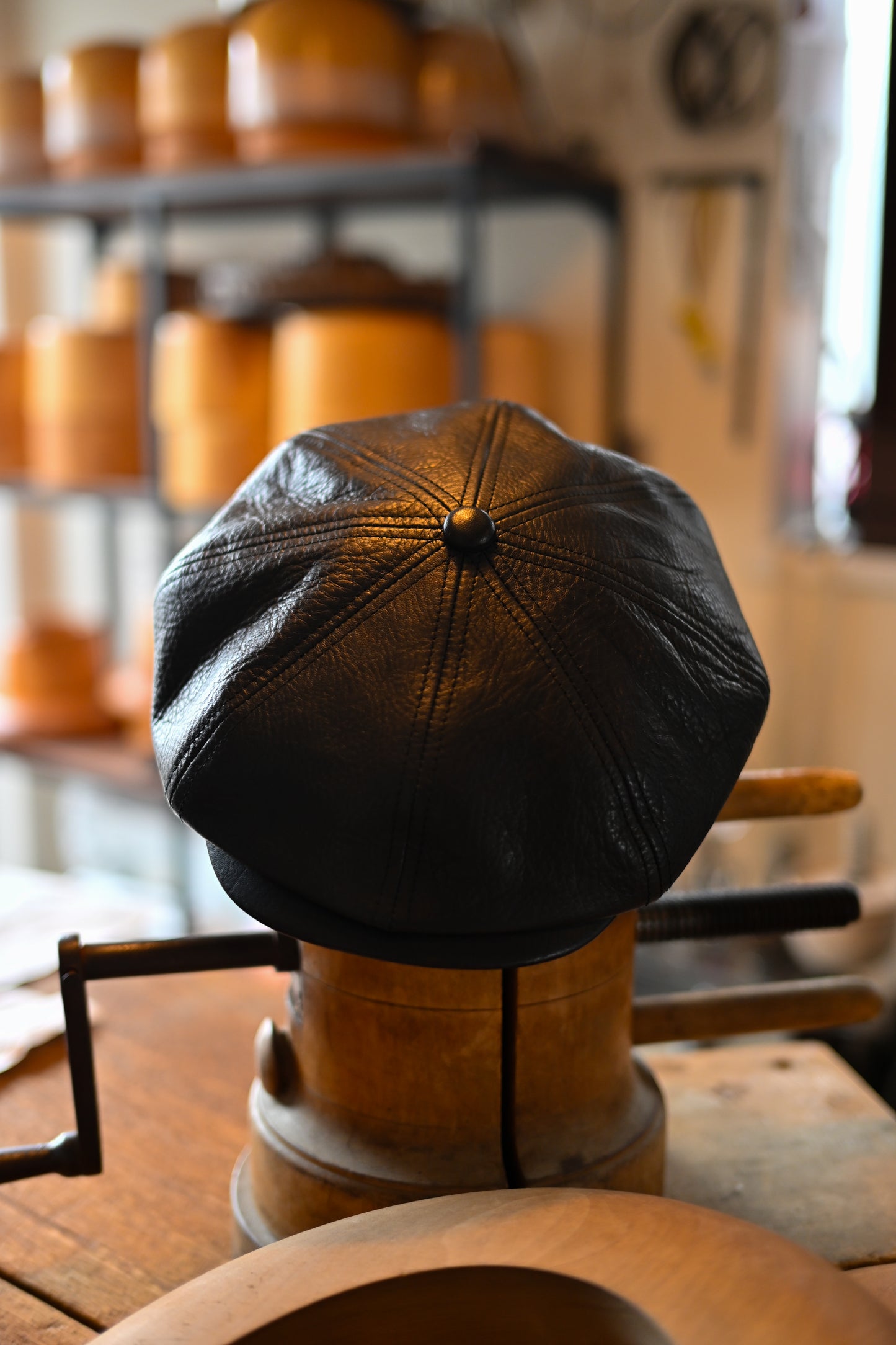 Horse Leather Casquette