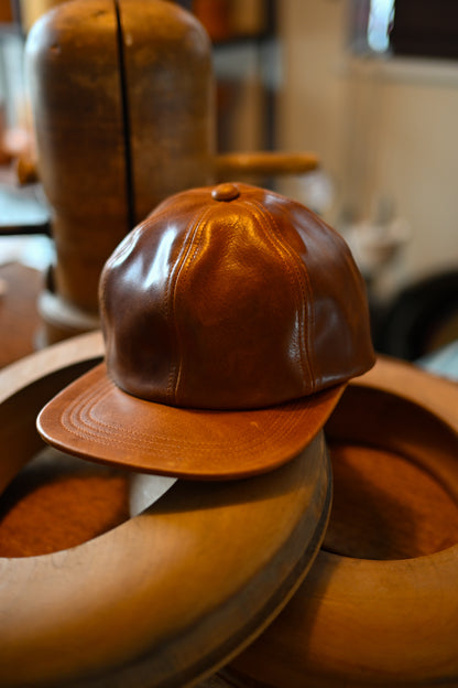 albert leather Cap