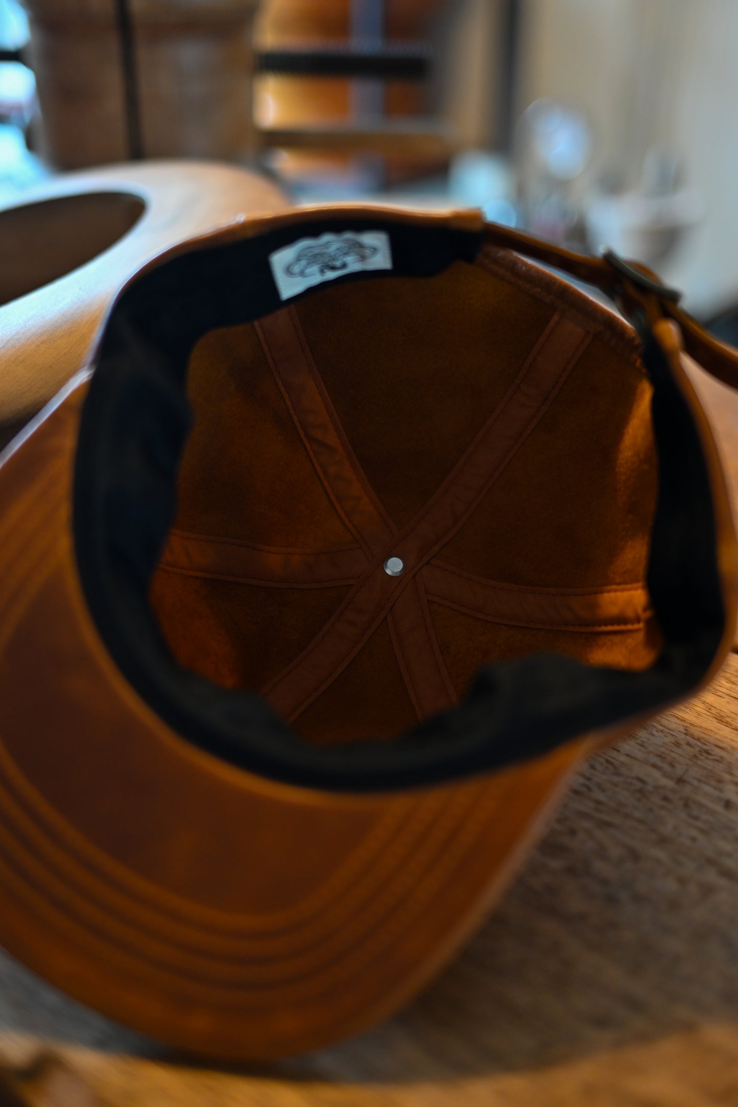 albert leather Cap