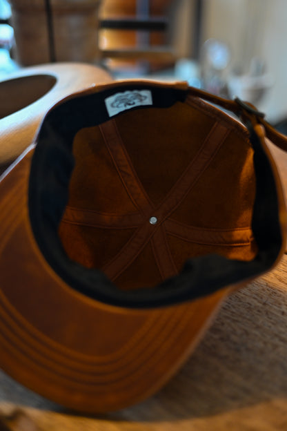 albert leather Cap