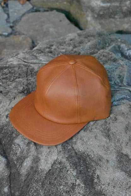 Albert Leather Cap