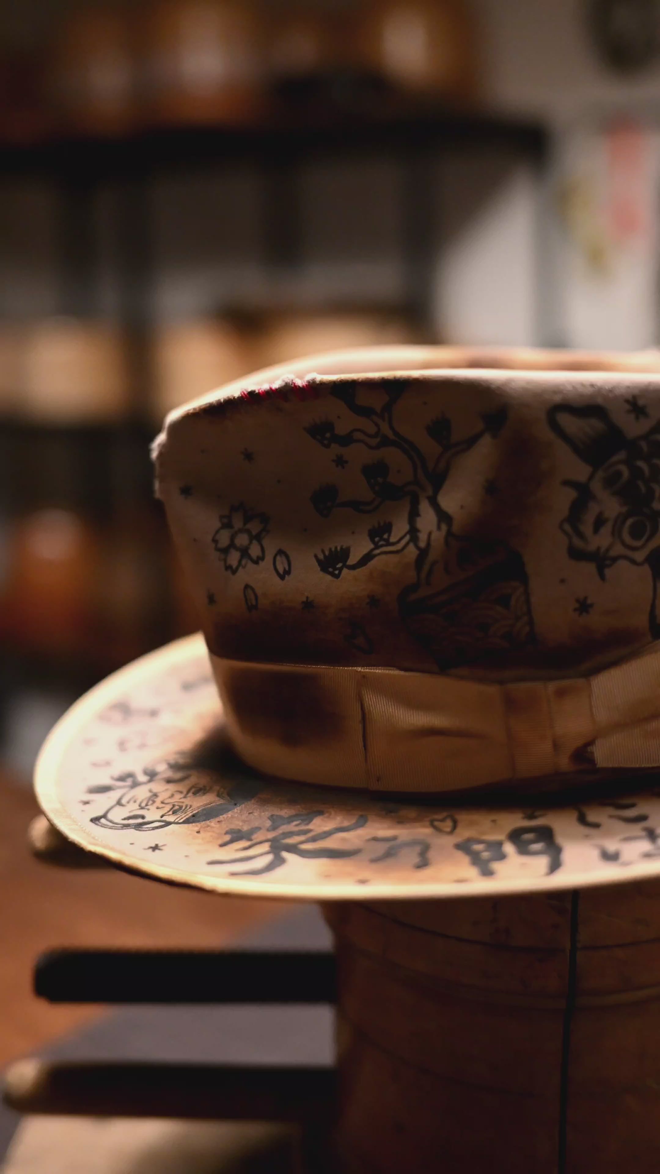 央（hisa)- Rabbit Fur Felt – CROWTED HATTERS